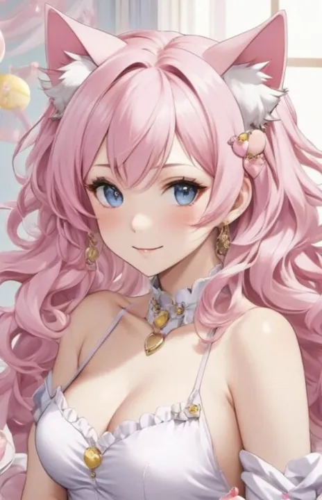 Fictional adult anime AI character