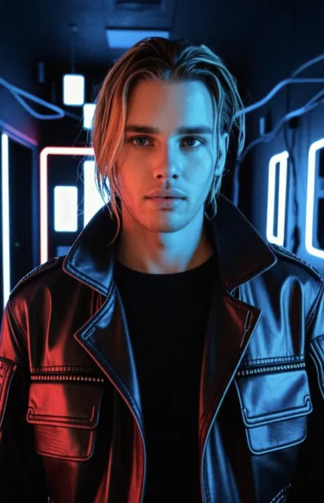 Fictional adult male AI character